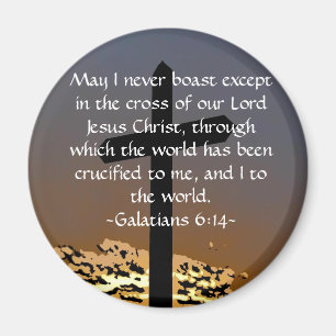 Galatianer 6:14 magnet