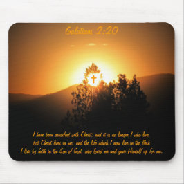 Galatians 2:20 som korsfästas med Kristus Musmatta