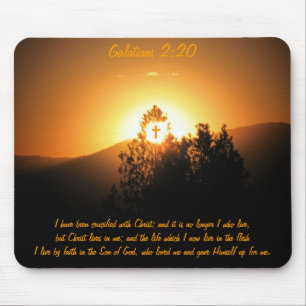 Galatians 2:20 som korsfästas med Kristus Musmatta