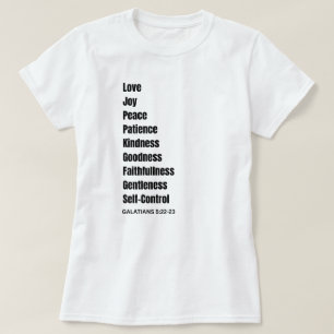 GALATIANS 5:22-23 blk Kvinnors T-Shirt