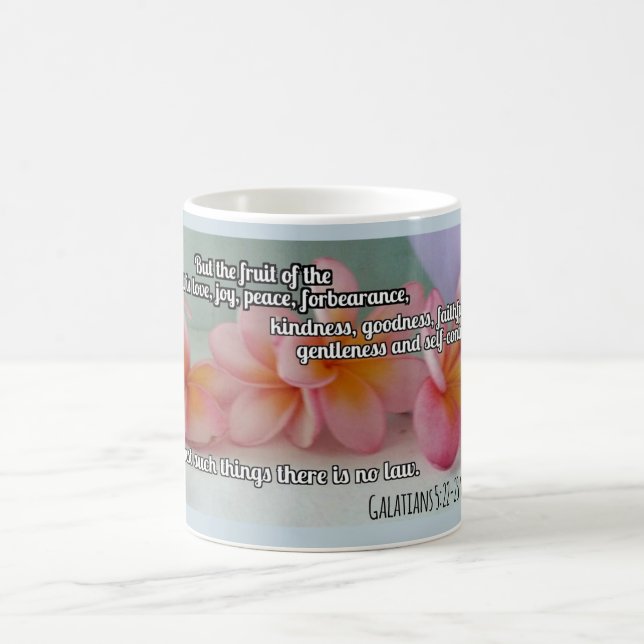 Galatians 5:22 - 23 kaffemugg (Center)