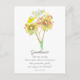 Galatians Fruit of the Spirit Scripture Prayer Vykort