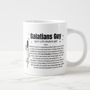 GALATIANS GUY Kristna Jumbo Mugg