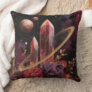 Galax Amethyst Stjärnfält Kosmiskt Mönster Kudde