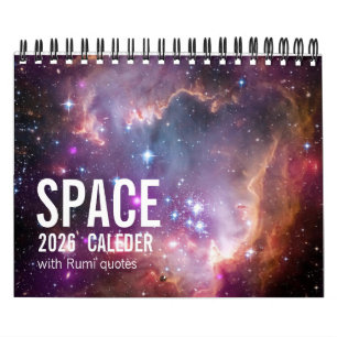 Galax Astronomi Universum Rumi Citat Kalender