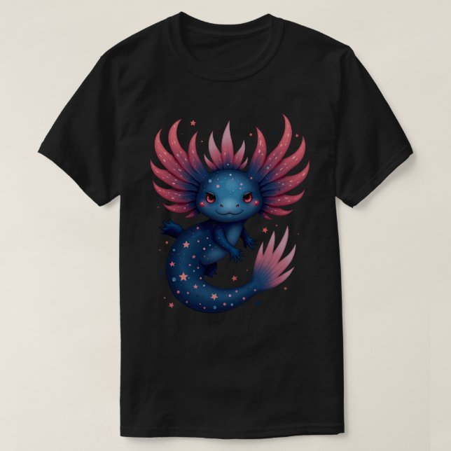Galax Axolotl T Shirt (Design framsida)