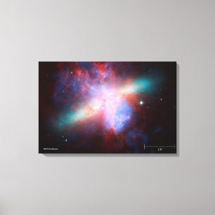 Galax M82 Canvastryck