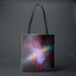 Galax M82 Tygkasse<br><div class="desc">Detta avbildar shows som bedöva beskådar av en Starburst galax som produceras av utrymmeteleskop. M82 är en galax omkring 12 miljon ljusår från jord som genomgår en bristning av stjärnabildande. Röntgar från den Chandra (blått) showen gasar att sprängas i väg från galax disk, som en skottpengar av stjärnor är född....</div>