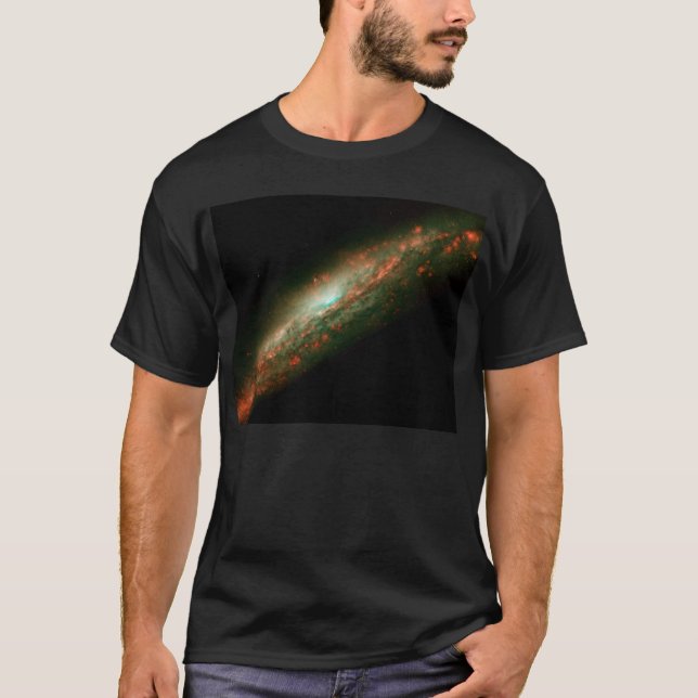 Galax NGC 3079 Tee Shirt (Framsida)