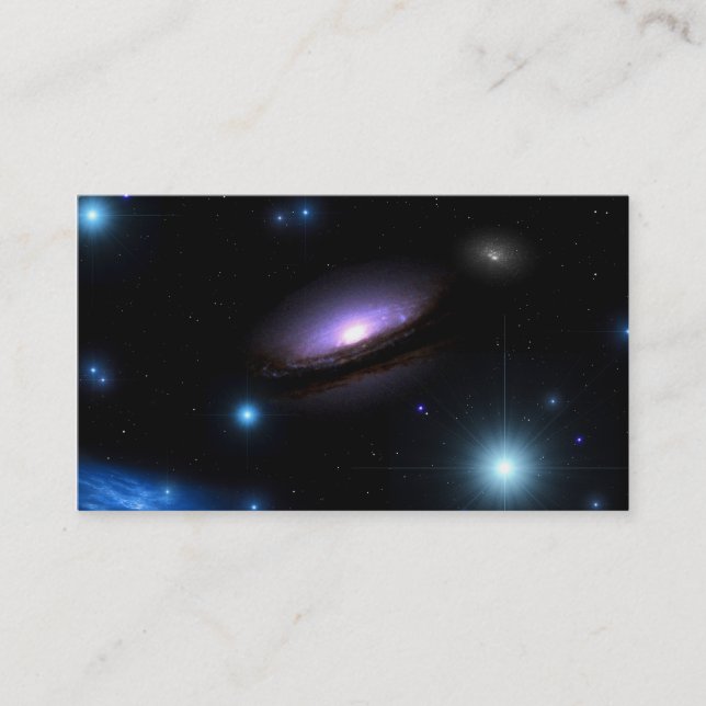 Galax NGC 4526 - Visitkort (Framsida)