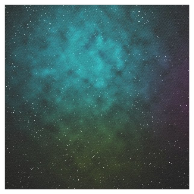 Galax- och utrymmemönster tyg (Provkarta)