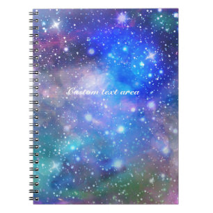 Galax rymd journal anteckningsbok