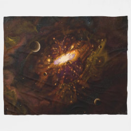 Galax svarthål fleecefilt