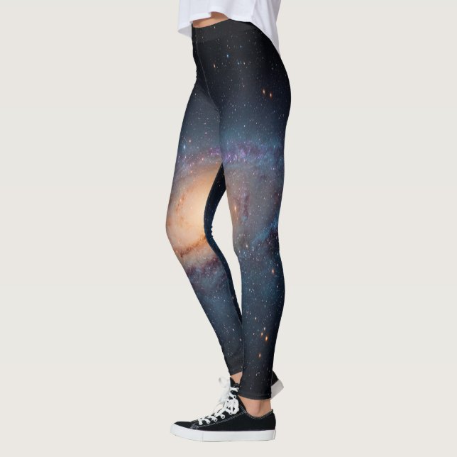 Galax tryckta Leggings (Vänster)
