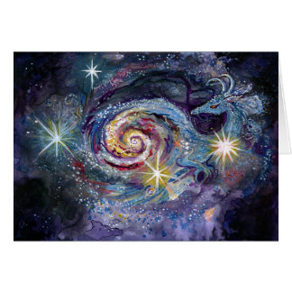 Galaxdrake Hälsningskort