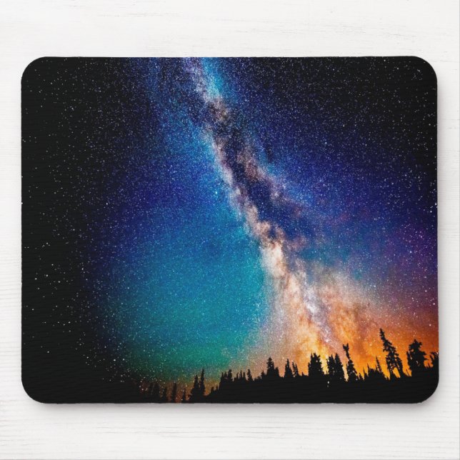 Galaxen beskådar musen vadderar musmatta (Framsidan)