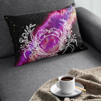 Galaxen Cancer Konstellation Namn Zodiak Tecken Lumbarkudde