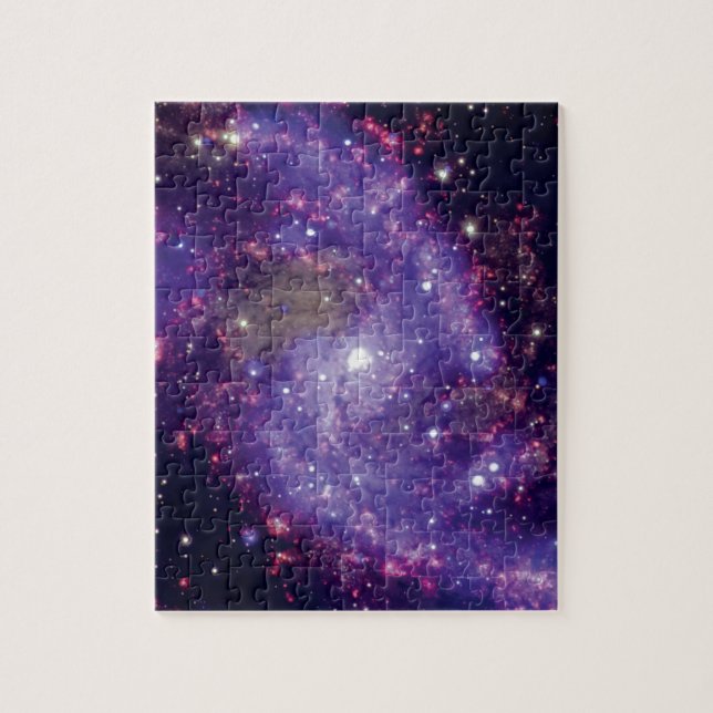 Galaxen Fireworks Outer Space-foto Pussel (Vertikal)
