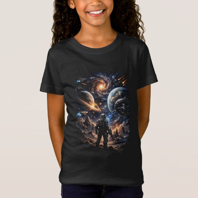 Galaxens rand t shirt (Framsida)