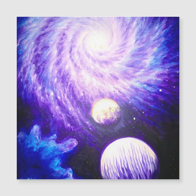 Galaxer och planeter (Framsida)