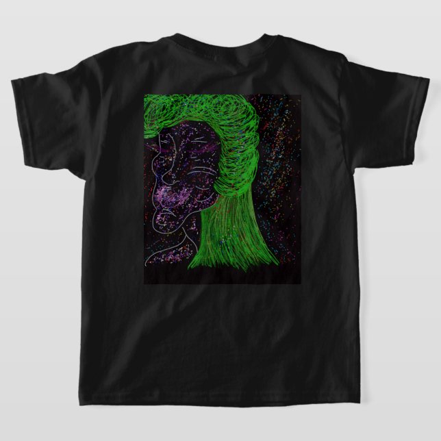 Galaxernas Moder T-Shirt (Laydown baksida )