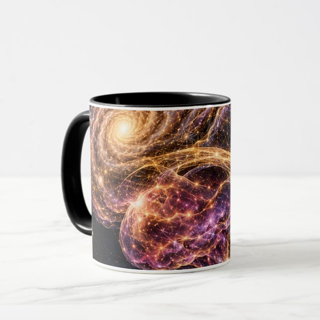 Galaxhjärna anatomi  mugg (Framsida vänster)