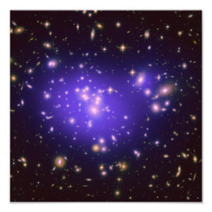 Galaxhop Abell 1689 Fototryck