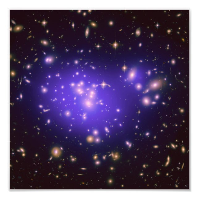 Galaxhop Abell 1689 Fototryck (Framsidan)