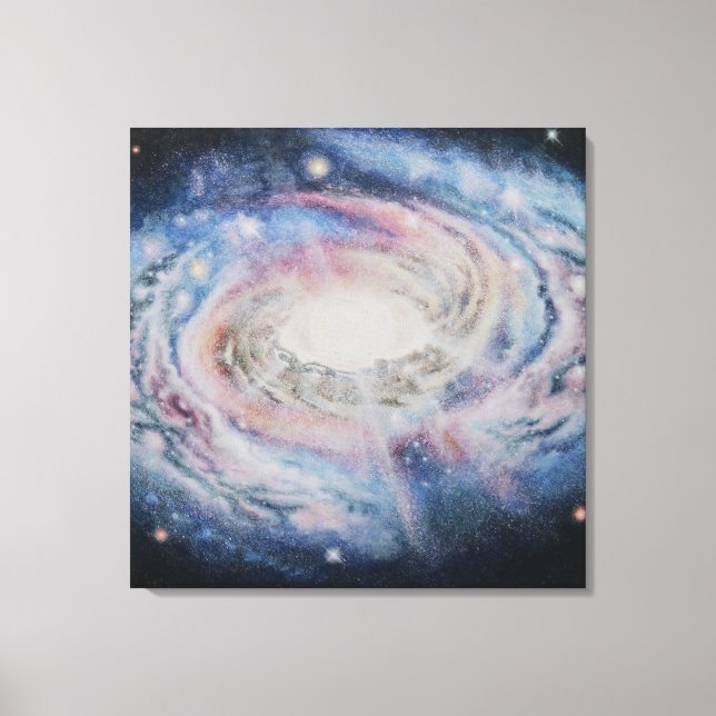 galaxi canvastryck (Framsida)
