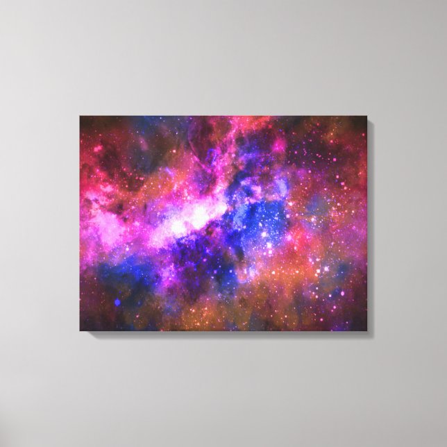 galaxi canvastryck (Framsida)