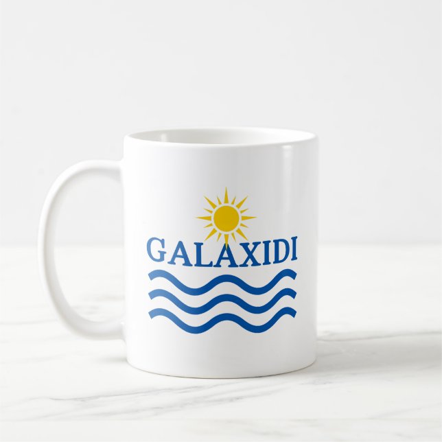 GALAXIDI Grekland, Sol Vågar Kaffemugg (Vänster)