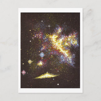 Galaxie Vykort