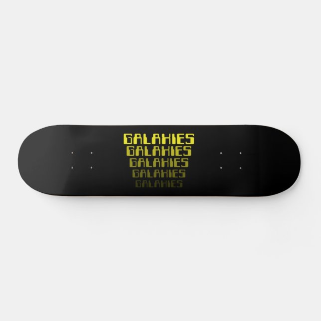GALAXIES GALAXIES GALAXIES GALAXIES GALAXIES GALAX SKATEBOARD BRÄDA 20,5 CM (Horz)