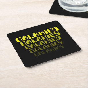 GALAXIES GALAXIES GALAXIES GALAXIES GALAXIES GALAX UNDERLÄGG PAPPER KVADRAT