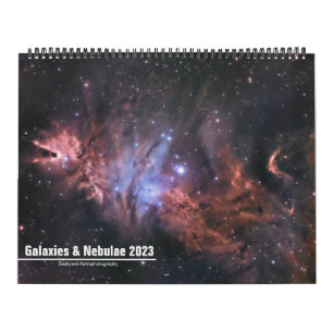 Galaxies och Nebulae 2023 Calendar Kalender