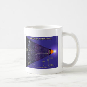 Galaxillustration för NASA första/Hubble/Chandra Kaffemugg