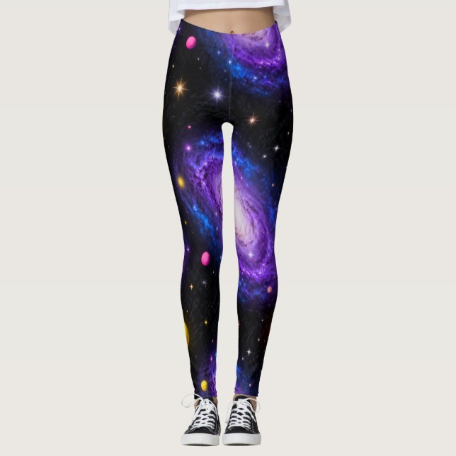 Galaxleggings Leggings (Framsida)