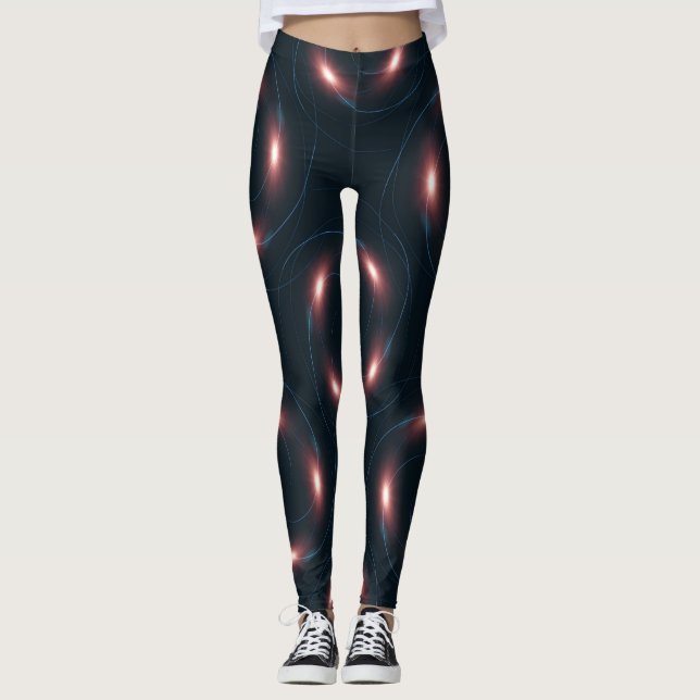 galaxmönster leggings (Framsida)