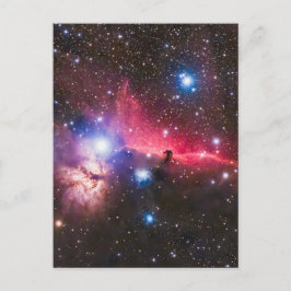 Galaxnebulabrevkort | Kosmisk rymdkonstkort Vykort