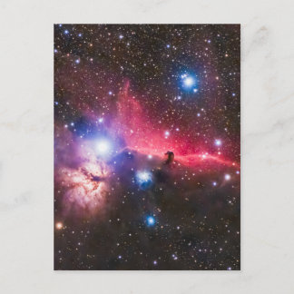 Galaxnebulabrevkort | Kosmisk rymdkonstkort Vykort