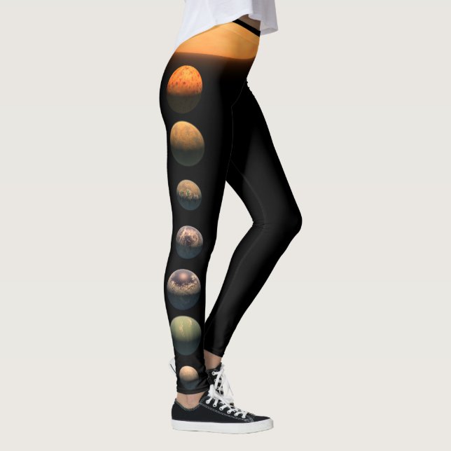 Galaxplaneter Leggings (Höger)
