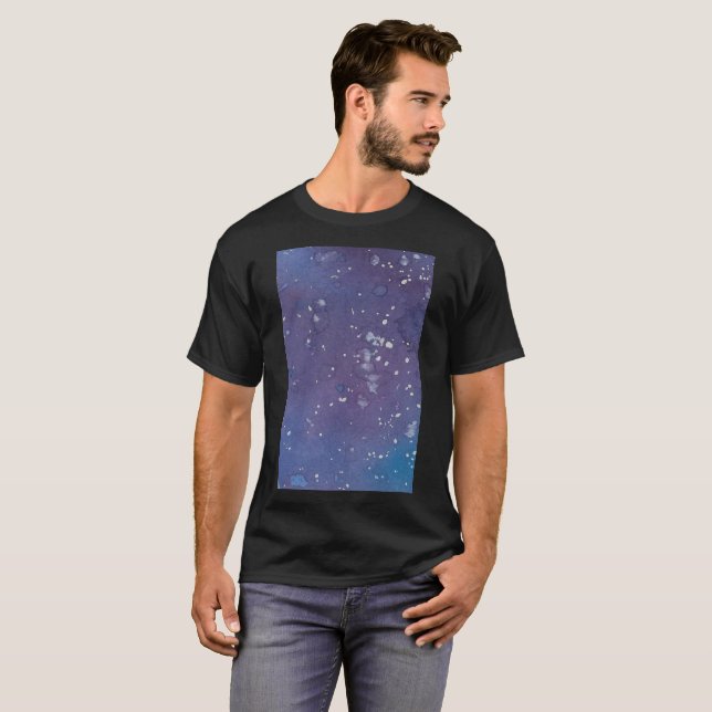 GalaxSplatterskjorta Tee Shirt (Hel framsida)