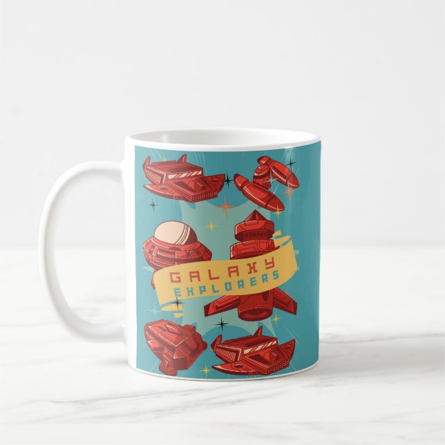 galaxuniversum kaffemugg (Vänster)