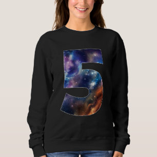 Galaxy 5 år Gammalt 5: e födelsemittans bästa Astr T Shirt