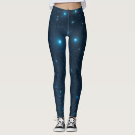 Galaxy Abstrakt - bakgrund Leggings