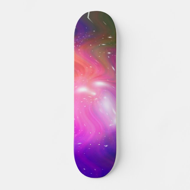 Galaxy-Abstrakten Artikel 8 Mini Skateboard Bräda 18,7 Cm (Framsida)