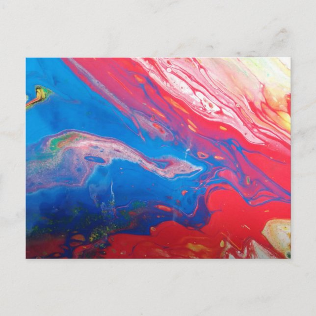 Galaxy Acryl Karte Helg Vykort (Framsida)