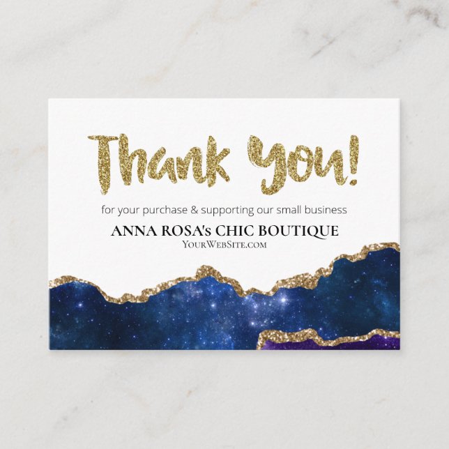 *~* Galaxy AGATE QR Logotyp TACK Review AP8 Tilläggskort (Framsida)