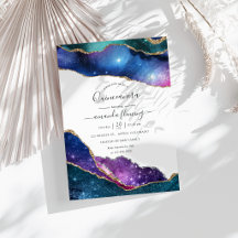 Galaxy Agate Quinceañera