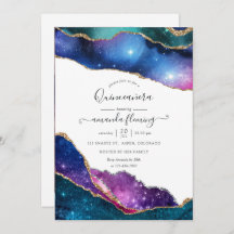 Galaxy Agate Quinceañera Photo